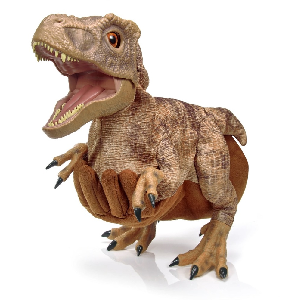 NIB Jurassic Park Real FX Baby T-Rex Realistic Animatronic Dinosaur Wow Stuff